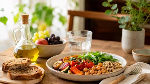 Comida consciente mediterránea