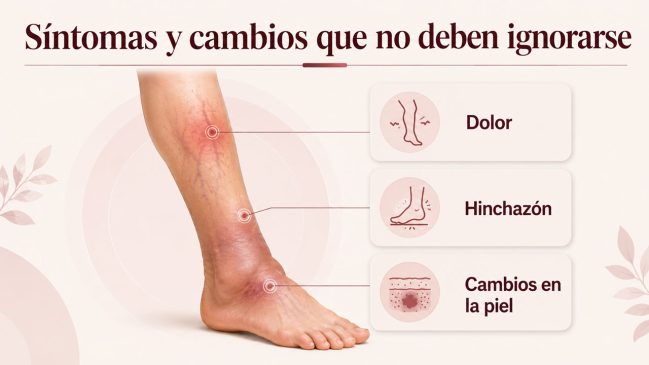 Dolor, hinchazón y cambios en la piel que no deben ignorarse